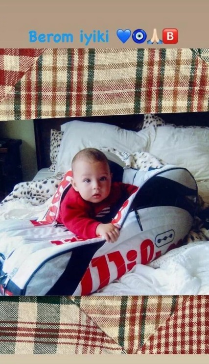 Ebru Şallı oğlunun doğum gününü kutladı!